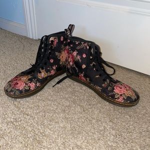 Floral Dr. Martens